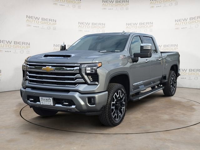 2026 Chevrolet Silverado 2500 HD High Country in Sterling Gray Metallic — front three-quarter view