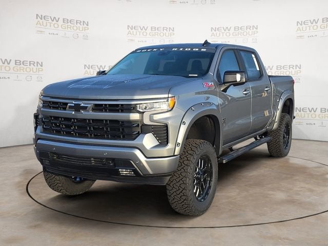 2026 Chevrolet Silverado 1500 RST in Sterling Gray Metallic — front three-quarter view