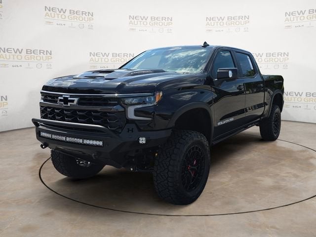 2026 Chevrolet Silverado 1500 ZR2 in Black — front three-quarter view
