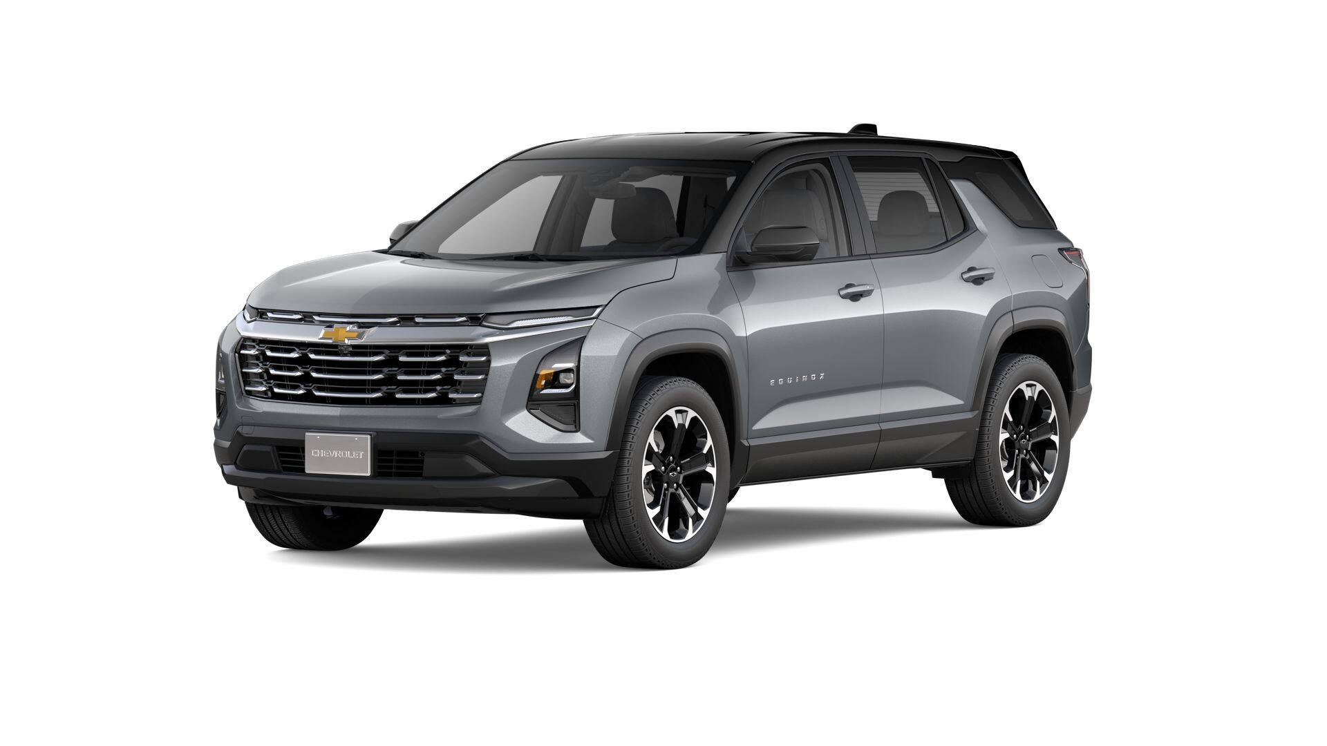 2026 Chevrolet Equinox LT in Sterling Gray Metallic — front three-quarter view