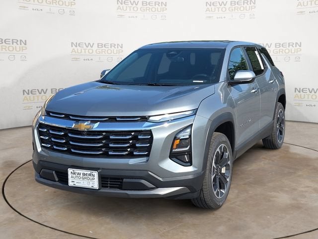 2026 Chevrolet Equinox LT in Sterling Gray Metallic — front three-quarter view