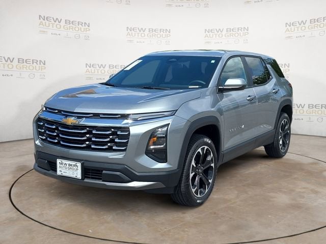 2026 Chevrolet Equinox LT in Sterling Gray Metallic — front three-quarter view