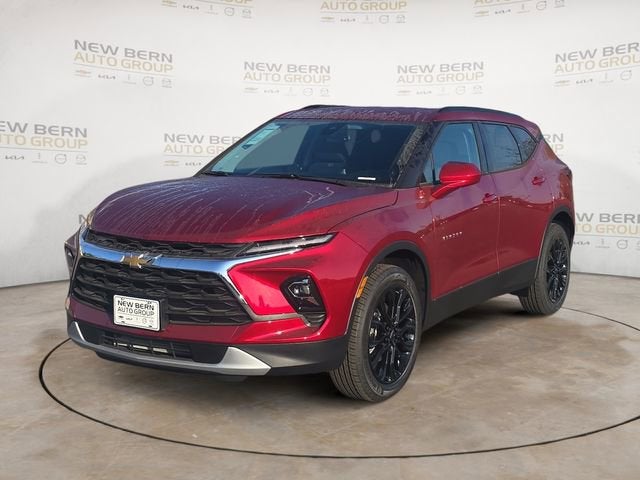 2026 Chevrolet Blazer 2LT in Radiant Red Tintcoat — front three-quarter view