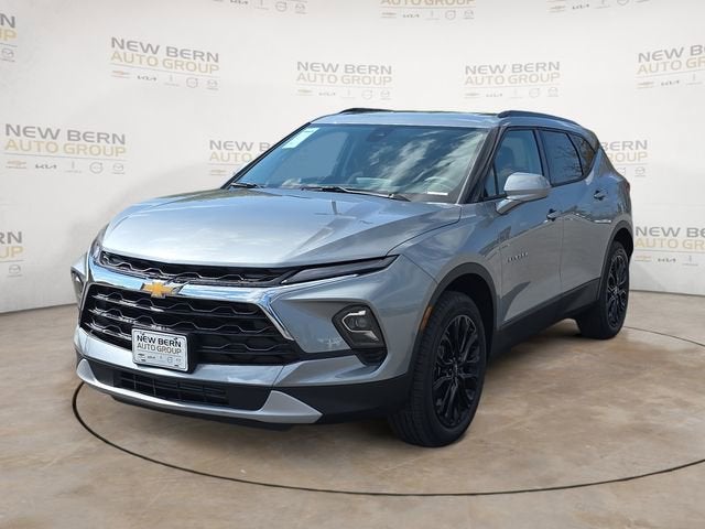 2026 Chevrolet Blazer 2LT in Sterling Gray Metallic — front three-quarter view