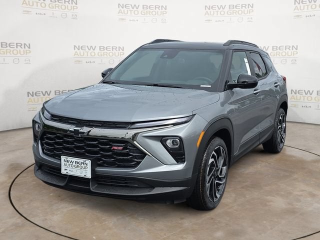 2026 Chevrolet Trailblazer RS in Sterling Gray Metallic — front three-quarter view