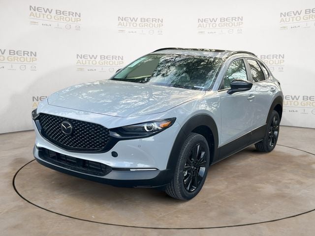 2026 Mazda Mazda CX-30 2.5 S Aire Edition in Aero Gray Metallic — front three-quarter view