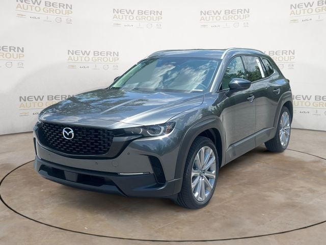 2026 Mazda Mazda CX-50 2.5 S Premium AWD in Machine Gray Metallic — front three-quarter view
