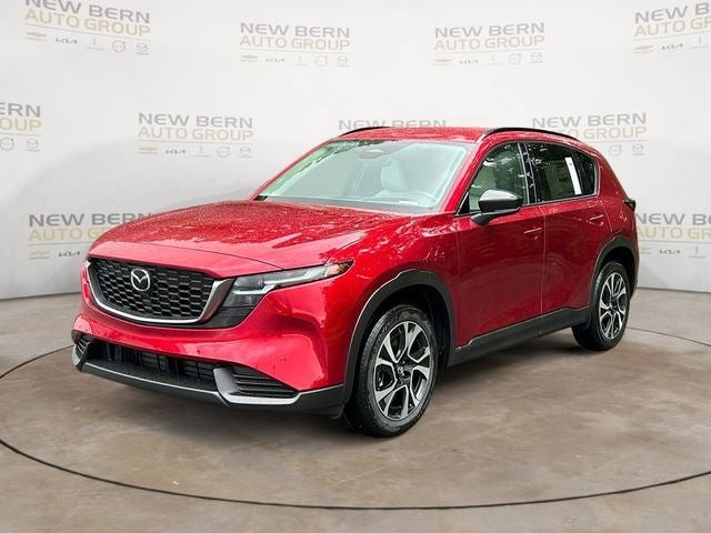 2026 Mazda Mazda CX-5 2.5 S Preferred AWD in Soul Red Crystal Metallic — front three-quarter view