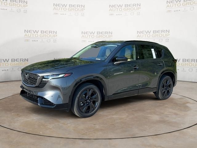 2026 Mazda Mazda CX-5 2.5 S Premium AWD in Machine Gray Metallic — front three-quarter view